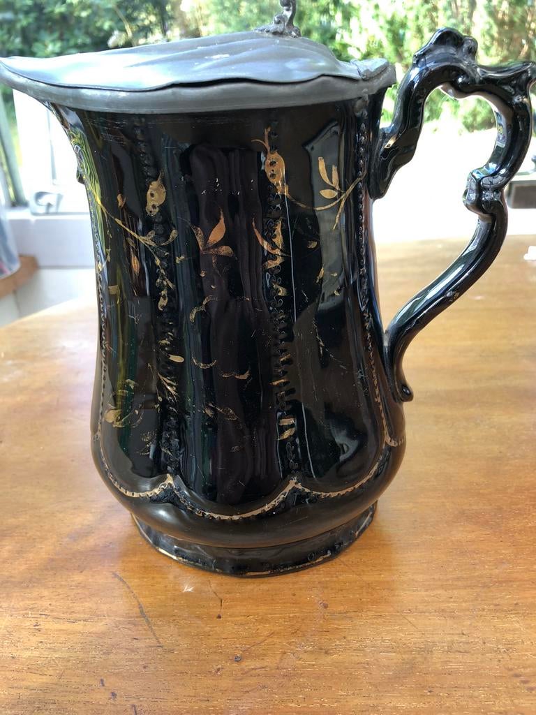 Porseleinen waterkan, Ophalen of Verzenden