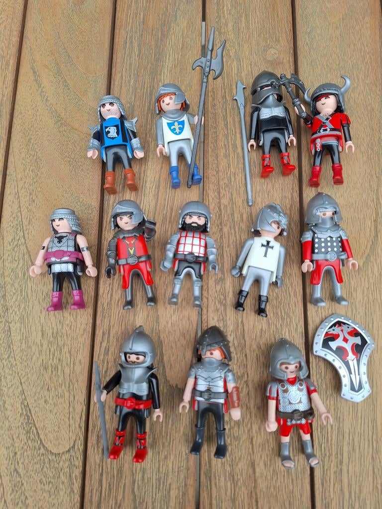 Playmobil  ridders met wapens en schilden, Kinderen en Baby's, Speelgoed | Playmobil, Ophalen of Verzenden