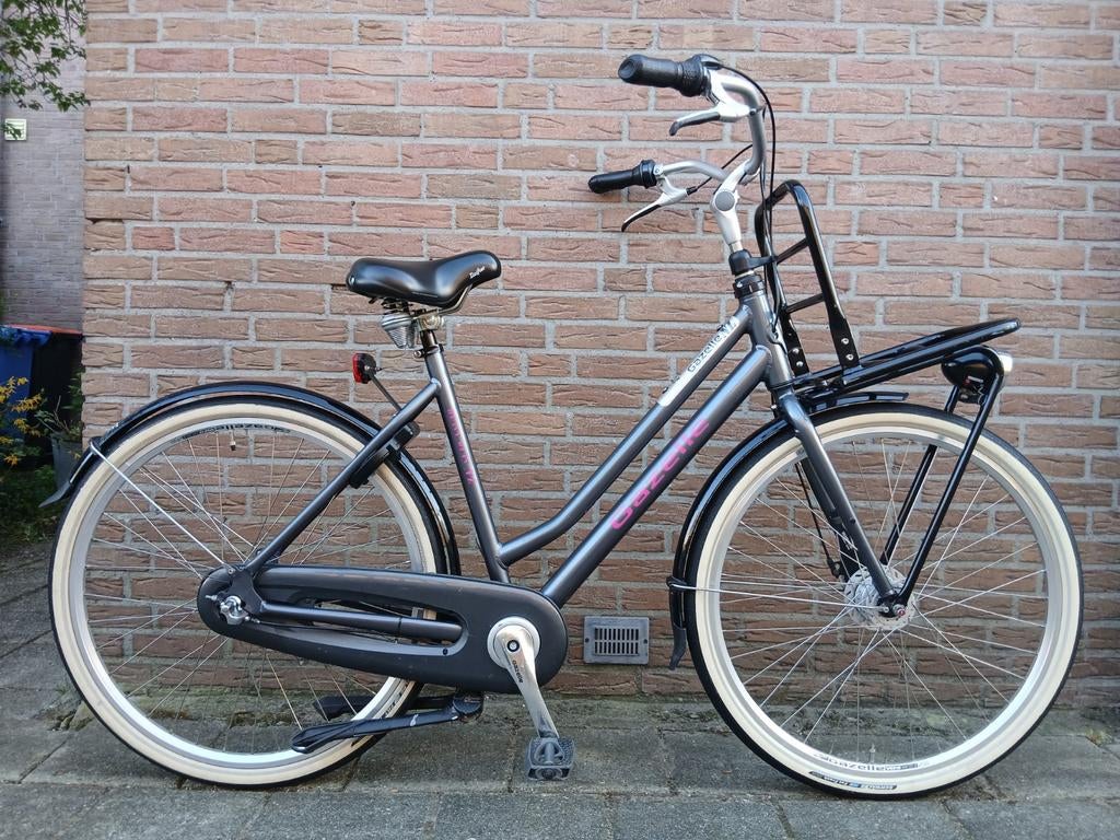 Zo goed als nieuw! Gazelle Heavy Duty NL damesfiets 54/28", Fietsen en Brommers, Fietsen | Dames | Damesfietsen, Ophalen, 53 tot 56 cm