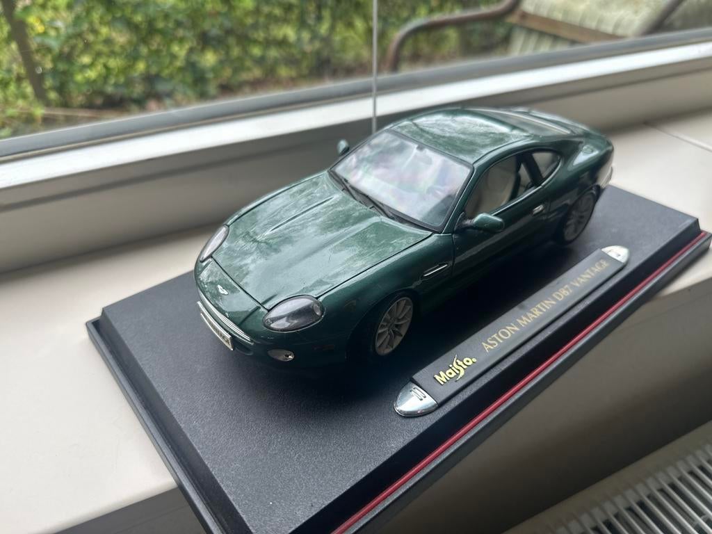 Maisto Aston Martin DB7 Vantage modelauto, Ophalen of Verzenden, Gebruikt, Auto, Maisto