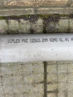 PVC buis 125x3.2mm, Ophalen of Verzenden, Gebruikt, Pvc, Rechte buis