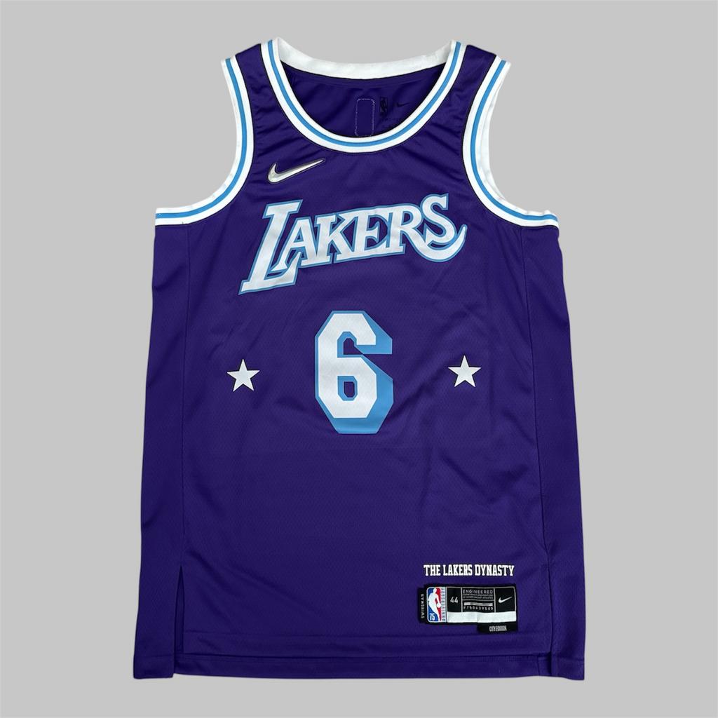 NBA LeBron James 75th Lakers jersey maat M heren basketball, Sport en Fitness, Basketbal, Ophalen of Verzenden, Zo goed als nieuw