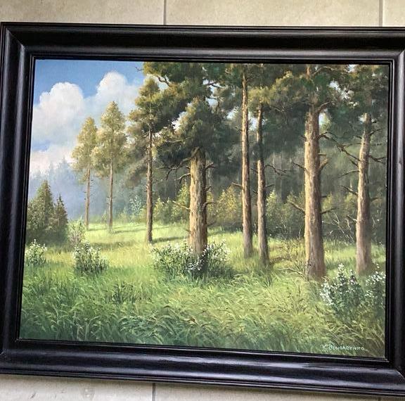 Schilderij van Karol Bondarenko, Ophalen