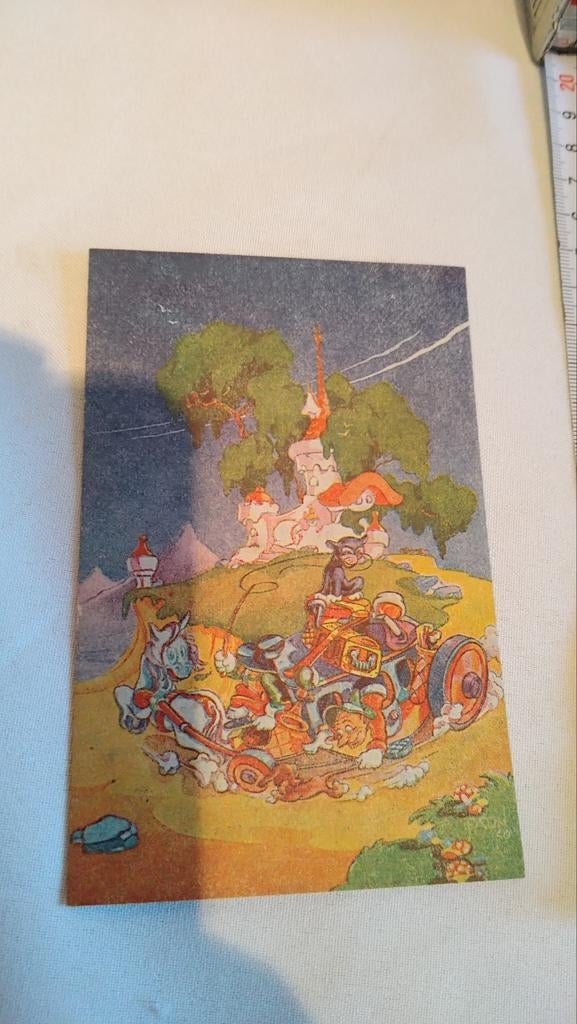 Frans van Lamsweerde FAUN het betoverde kasteel ansichtkaart, Ophalen of Verzenden, 1940 tot 1960, Ongelopen, Overige thema's