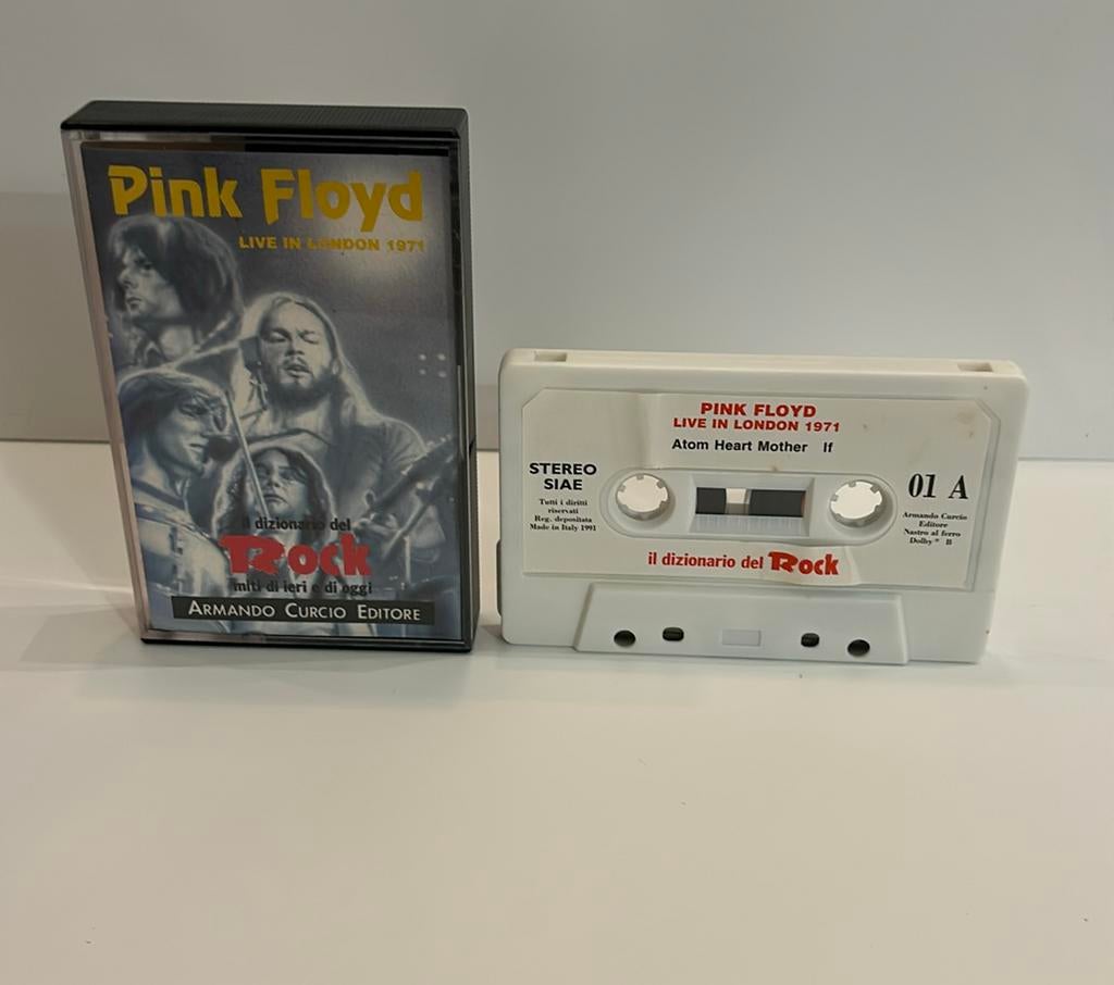 Pink Floyd – Live In London 1971 (cassette), Ophalen of Verzenden, Gebruikt, 1 bandje