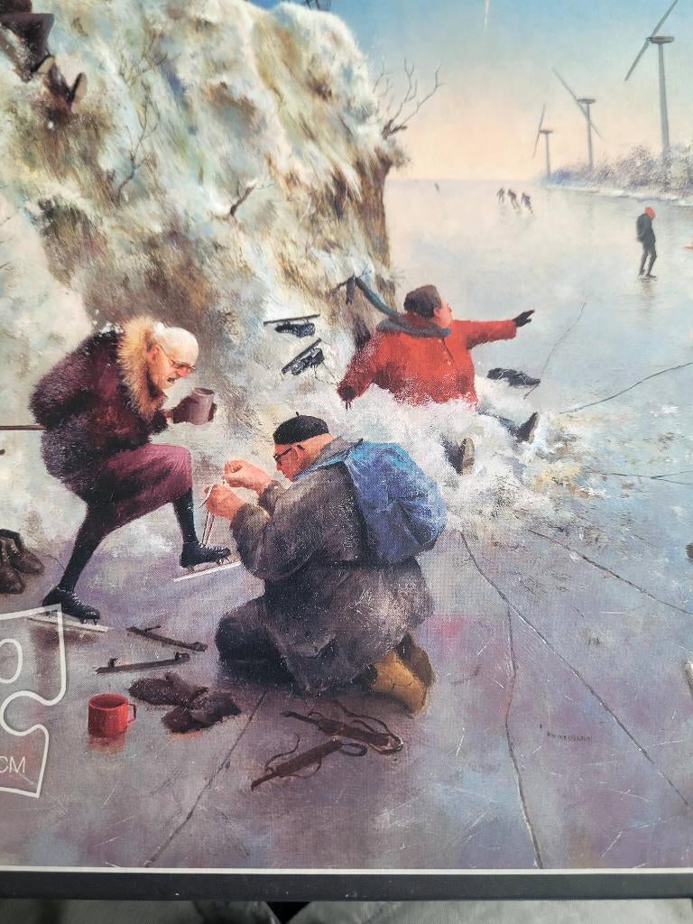 Puzzel, Hobby en Vrije tijd, Denksport en Puzzels, Ophalen, 500 t/m 1500 stukjes, Zo goed als nieuw, Legpuzzel