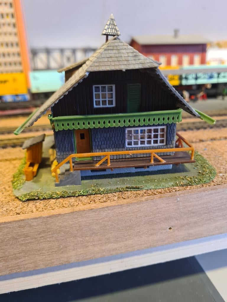 Faller boerderij H0, Hobby en Vrije tijd, Modeltreinen | H0, Overige merken, Gebruikt, Gelijkstroom of Wisselstroom, Brug, Tunnel of Gebouw