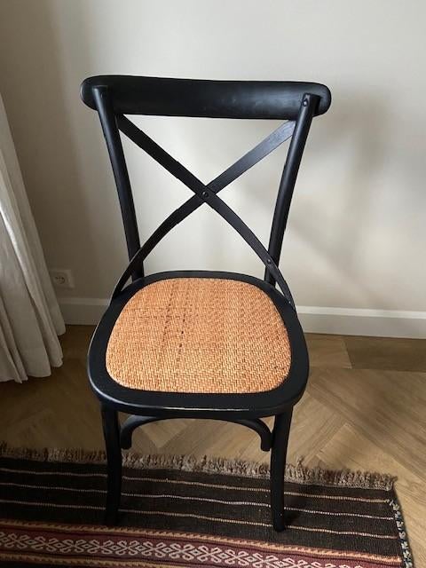 Bizotto bistro stoelen Westwing - NIEUW!, Ophalen, Frans, Zwart, Nieuw