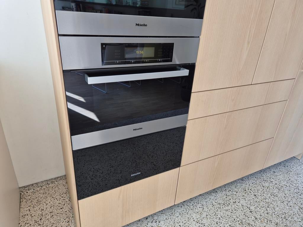 Miele DGC 5085XL combi-stoomoven met vaste wateraansluiting, Witgoed en Apparatuur, Ovens, Hete lucht, Oven, 60 cm of meer, Zo goed als nieuw