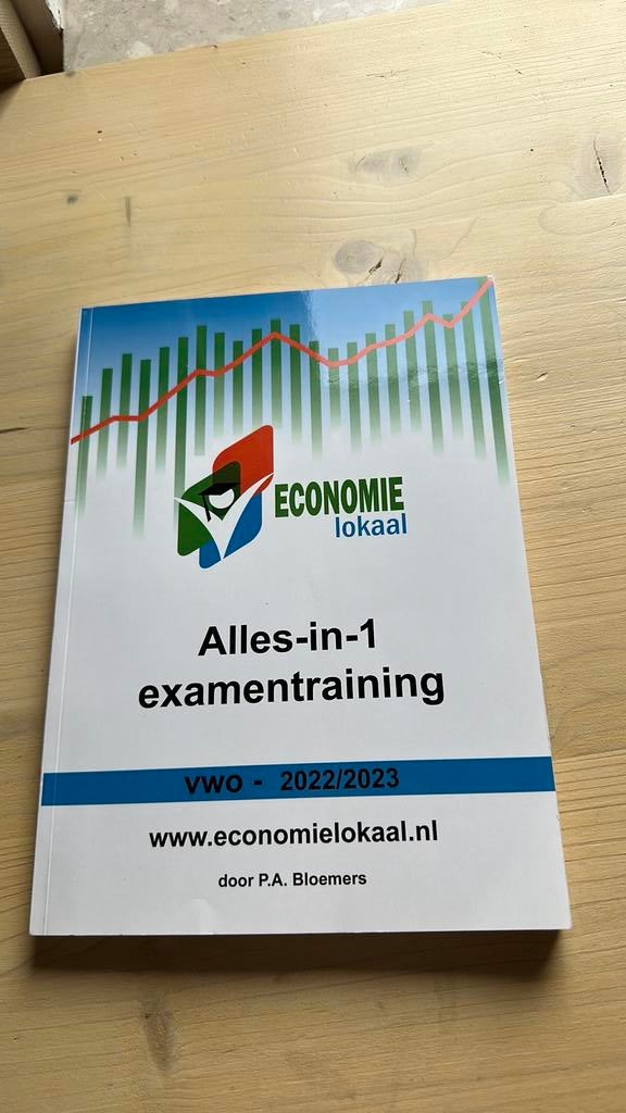 Examenbundel traning economie vwo, Boeken, Informatica en Computer, Ophalen of Verzenden, Nieuw, Overige onderwerpen