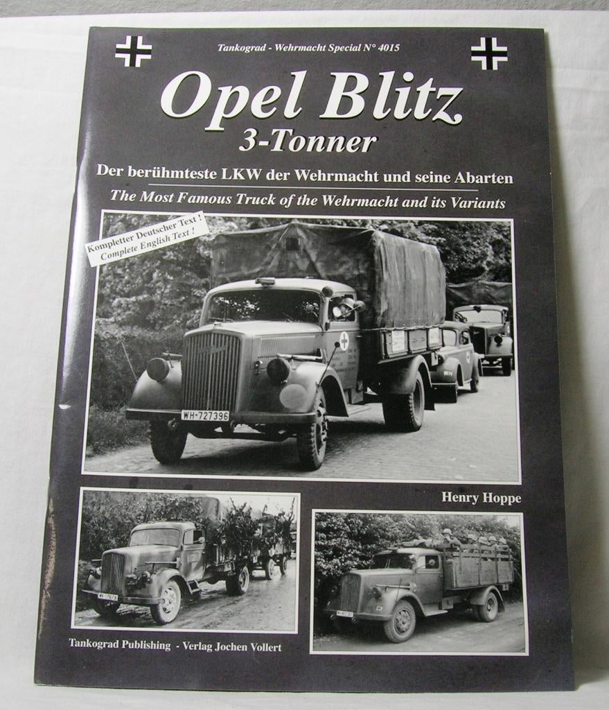 Detail boek: WW2 - Deutsche Wehrmacht Opel Blitz 3 tonner., Hobby en Vrije tijd, Modelbouw | Auto's en Voertuigen, Italeri, 1:32 tot 1:50