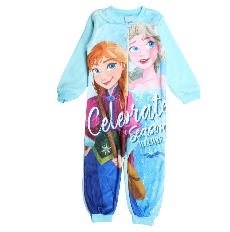 Disney Frozen fleece Onesie - Maat 92 - 98 - 116 - 128, Nacht- of Onderkleding, Meisje, Nieuw, Ophalen of Verzenden