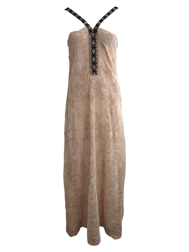 Ana Alcazar jurk NIEUW S, Maat 38/40 (M), Beige, Ophalen of Verzenden, Zo goed als nieuw