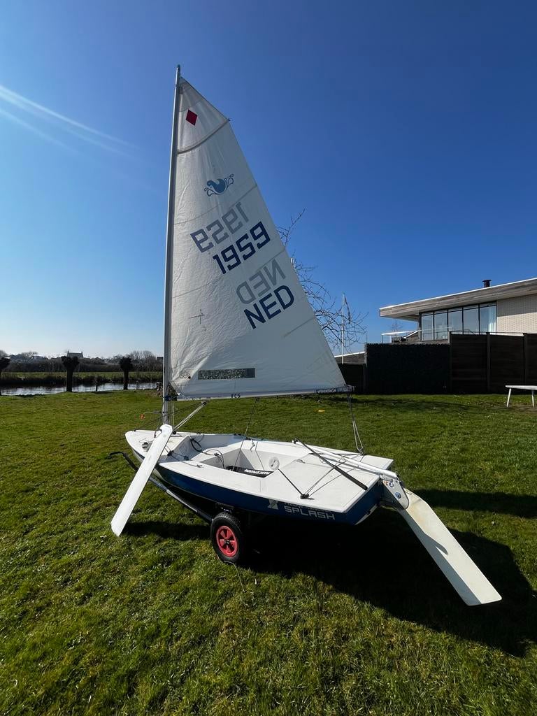 Splash wedstrijd zeilboot, Ophalen, Geen motor, Gebruikt, Overige brandstoffen