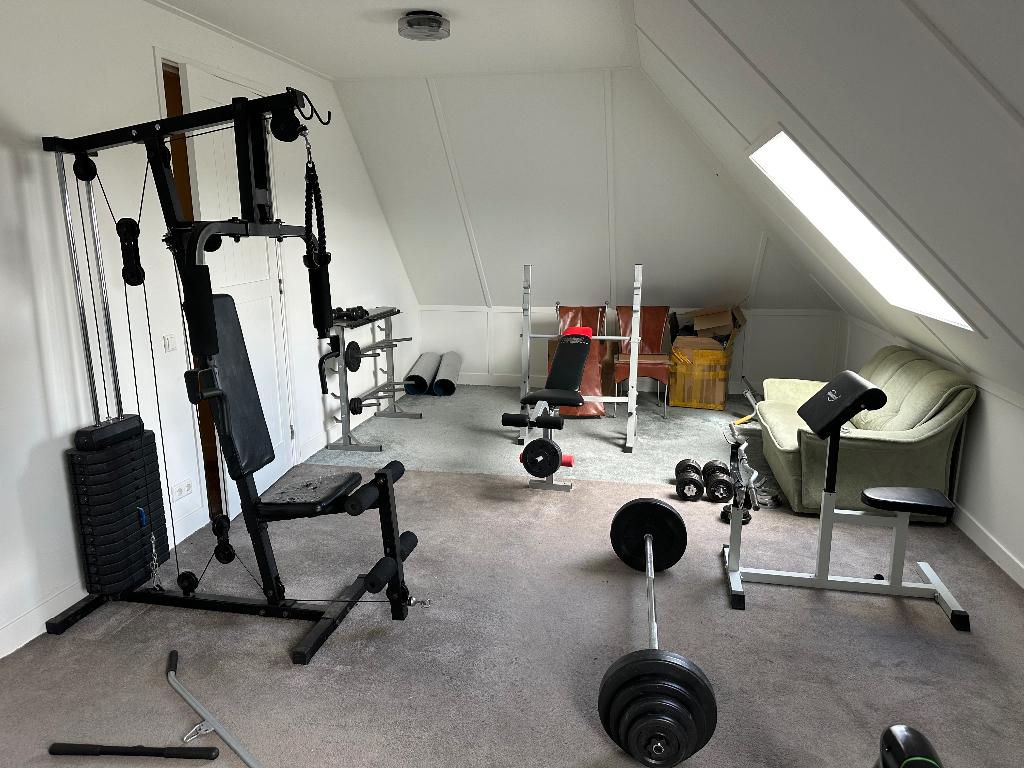 Fitness apparaten gewichten, Ophalen, Benen, Gebruikt, Krachtstation