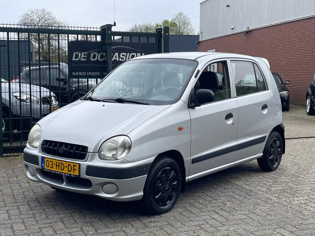 Hyundai Atos Spirit 1.0i SX APK tm 4-2027, Auto's, Hyundai, Voorwielaandrijving, Stof, Gebruikt, Zwart