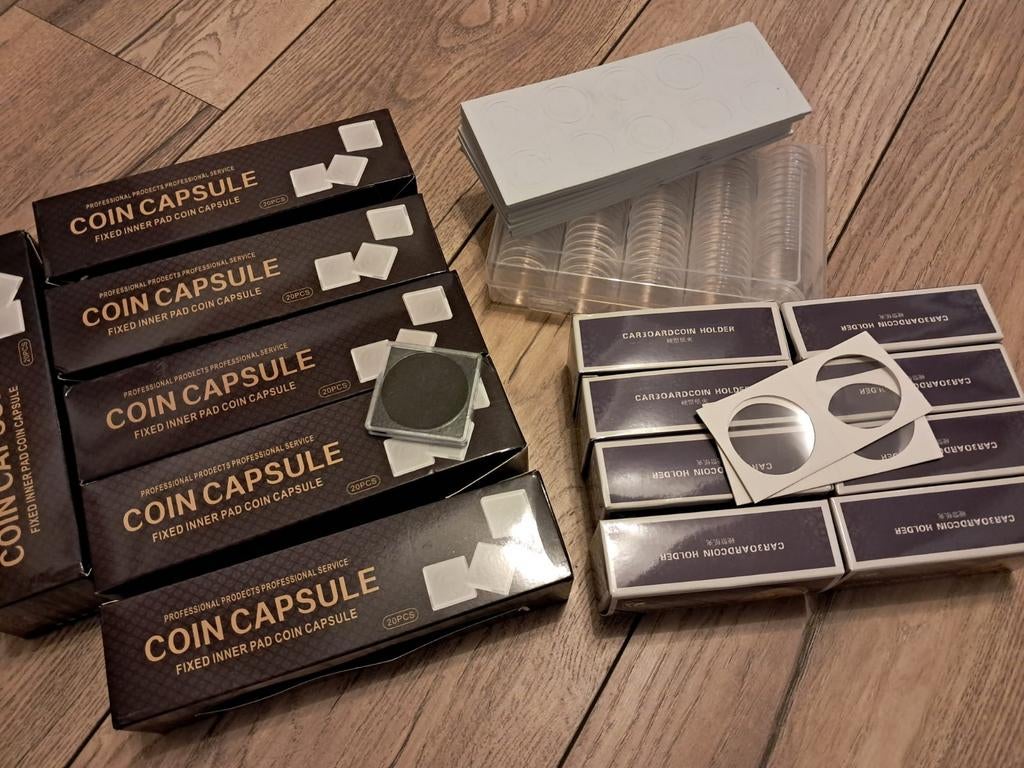 Munt houders en munt capsules, Vóór koninkrijk, Setje, Geboorte of Huwelijk, Overige waardes