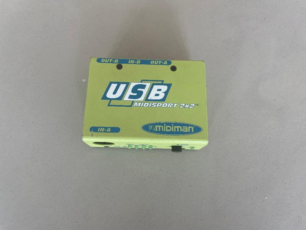 Midisport M-audio 2x2, Ophalen, Gebruikt