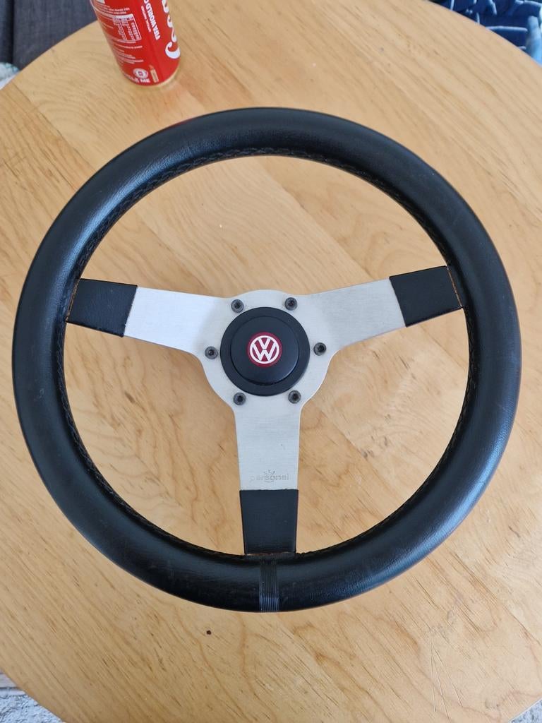 Personal stuur met VW logo - Klassiek design, Ophalen of Verzenden, Gebruikt