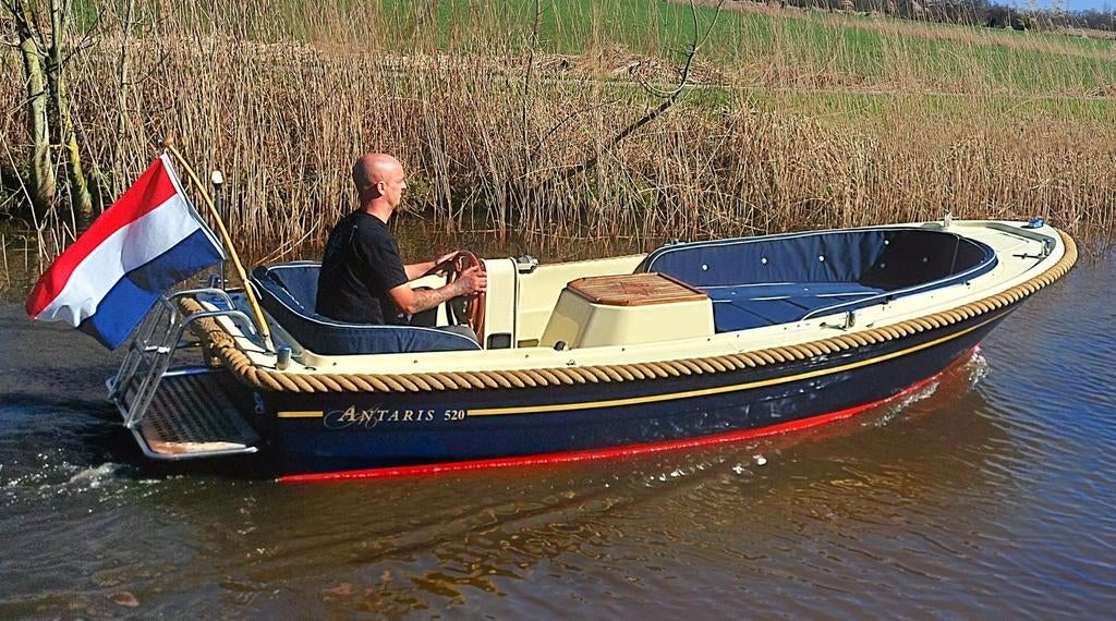 Prachtige Antaris 520 diesel met hoge kap, Watersport en Boten, 10 tot 30 pk, Gebruikt, Binnenboordmotor, Diesel