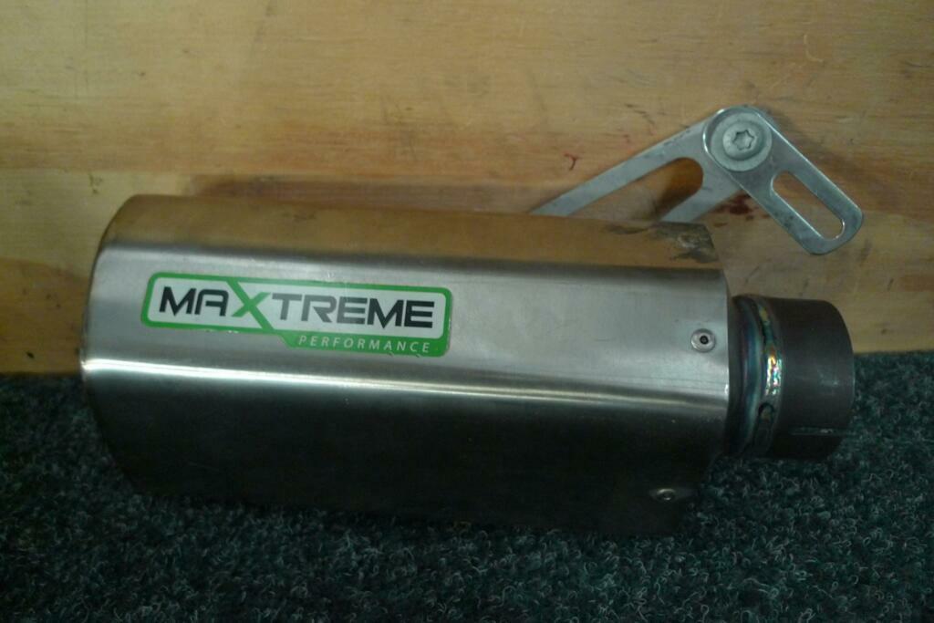Uitlaatdemper origineel maxtreme loc.24, Motoren, Ophalen, Gebruikt