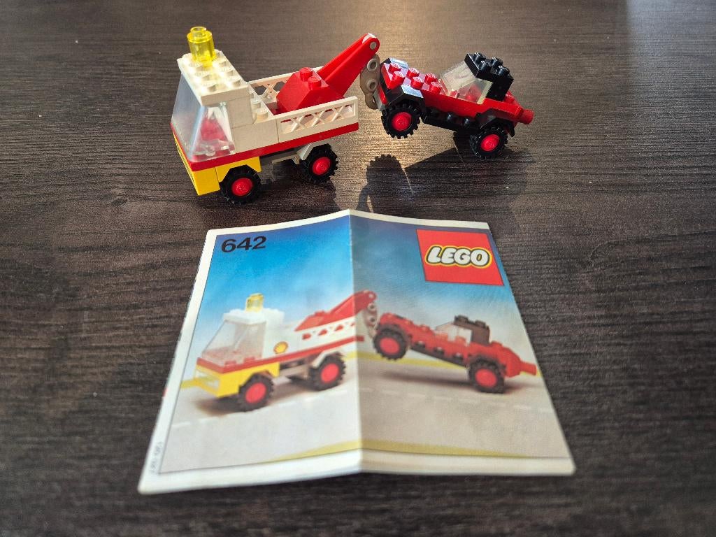 LEGO 642 Tow Truck and Car, Ophalen of Verzenden, Gebruikt