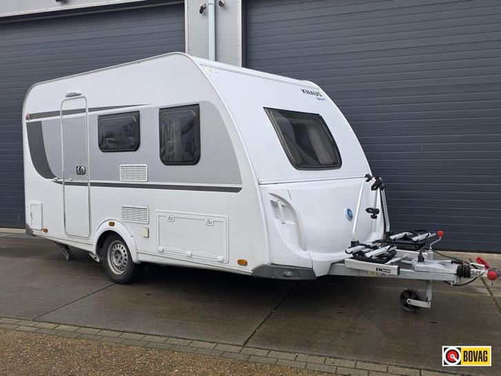 Knaus Sport 400 QD incl Bovag beurt/garantie, Caravans en Kamperen, Caravans, Bedrijf, tot en met 4, 750 - 1000 kg, Treinzit, Knaus