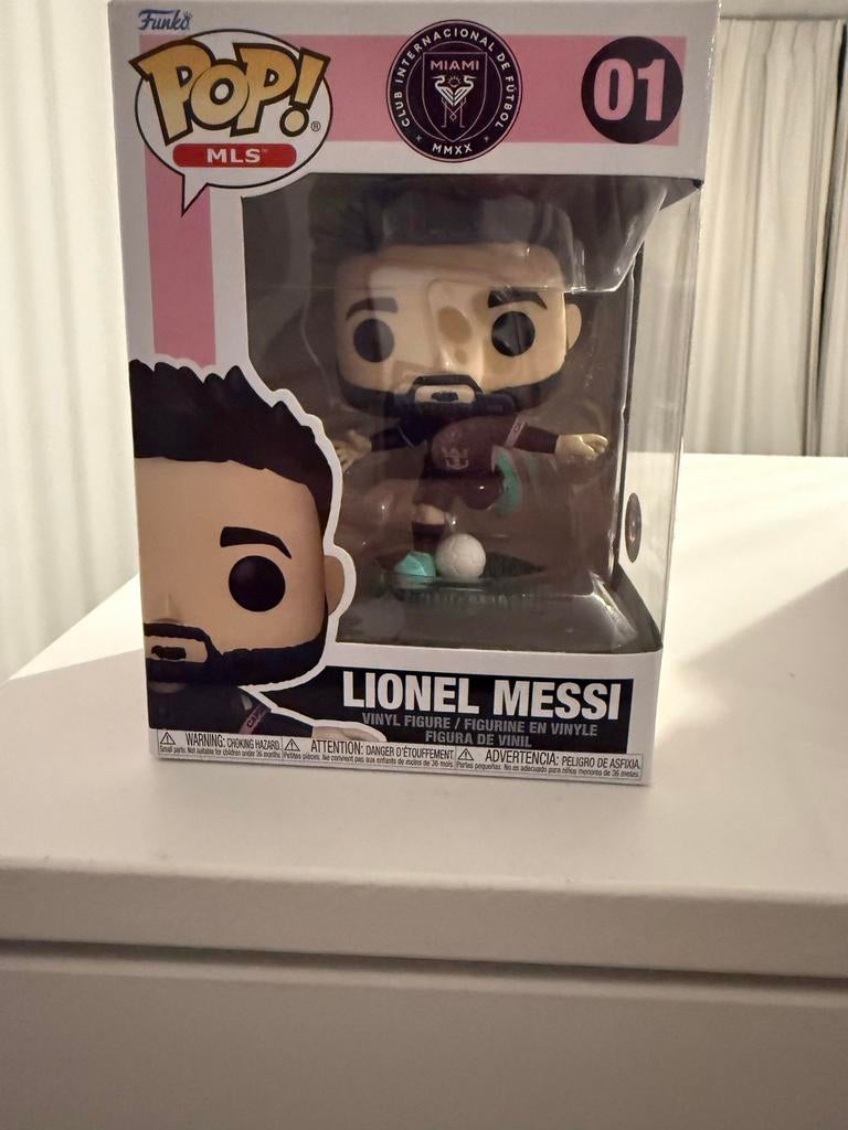 Funko Pop Lionel Messi MLS nr. 1, Verzamelen, Poppetjes en Figuurtjes, Ophalen, Zo goed als nieuw
