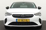 Opel CORSA-E Elegance 50 kWh Camera Half-Leder 17'LMV x, Auto's, 136 pk, Gebruikt, Zwart, Leder en Stof