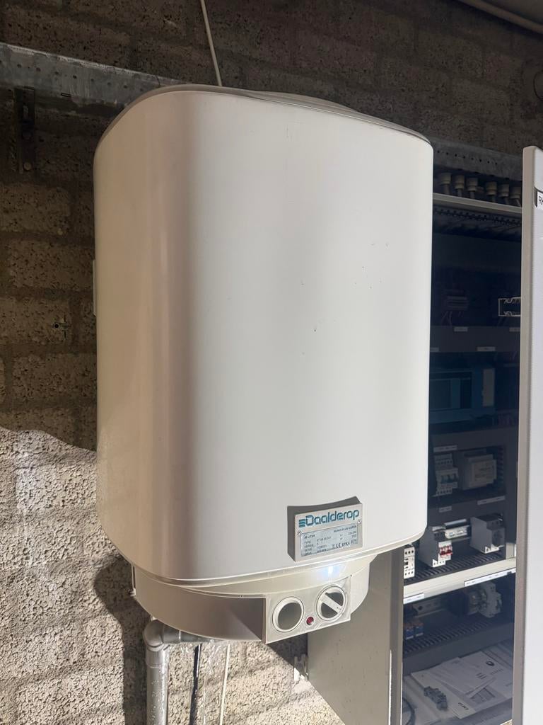 Daalderop Mono-Plus Koper Boiler 30 Liter, Ophalen, Gebruikt, 20 tot 100 liter, Boiler