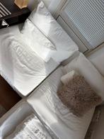 IKEA SÖDERHAMN 2-zits bank met chaise longue wit, Huis en Inrichting, Ophalen, Gebruikt, 100 tot 125 cm, Tweepersoons