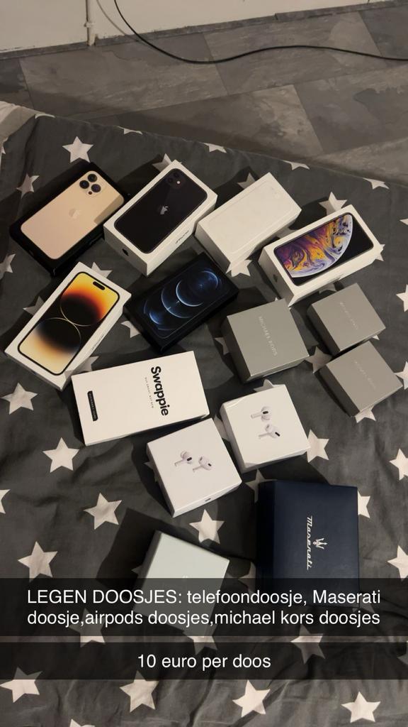 LEGEN DOOSJES!!!, Ophalen of Verzenden, Gebruikt, Overige typen, Apple iPhone