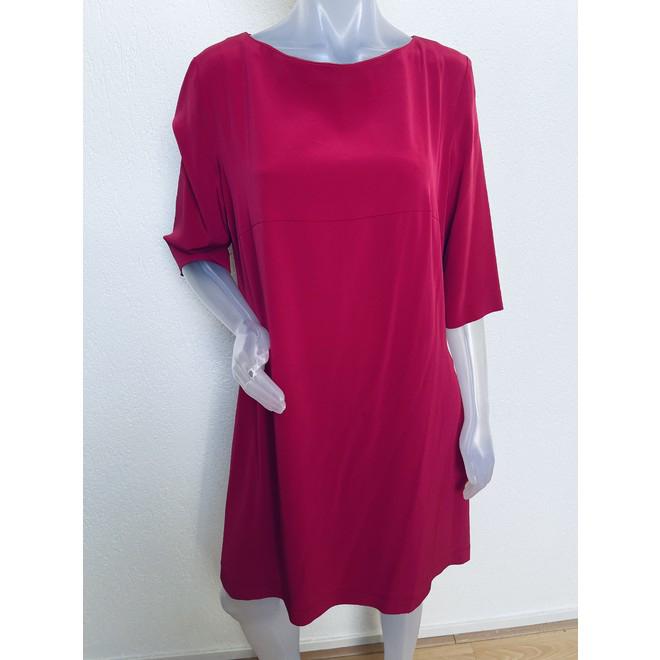 LaDress framboos roze jurk - XXL (42/44), Kleding | Dames, Verzenden, Maat 42/44 (L), Zo goed als nieuw, Roze