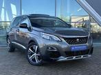Peugeot 5008 1.2 PureTech GT-Line Avantage 131pk Panoramadak, Gebruikt, Zwart, 1199 cc, LED verlichting