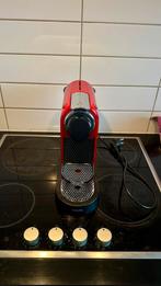 Krups Nespresso Citiz Cherry Red, Ophalen, Gebruikt, Espresso apparaat, Koffiepads en cups