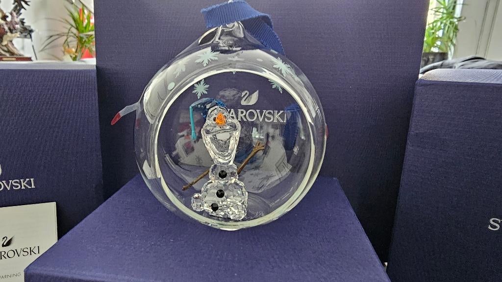 Swarovski Disney Frozen Olaf Ornament! NIEUW!, Verzamelen, Swarovski, Ophalen of Verzenden, Nieuw, Figuurtje