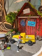 Hot rod scene 1/64 hotwheels, Groter dan 1:35, Nieuw, Ophalen of Verzenden, Nvt