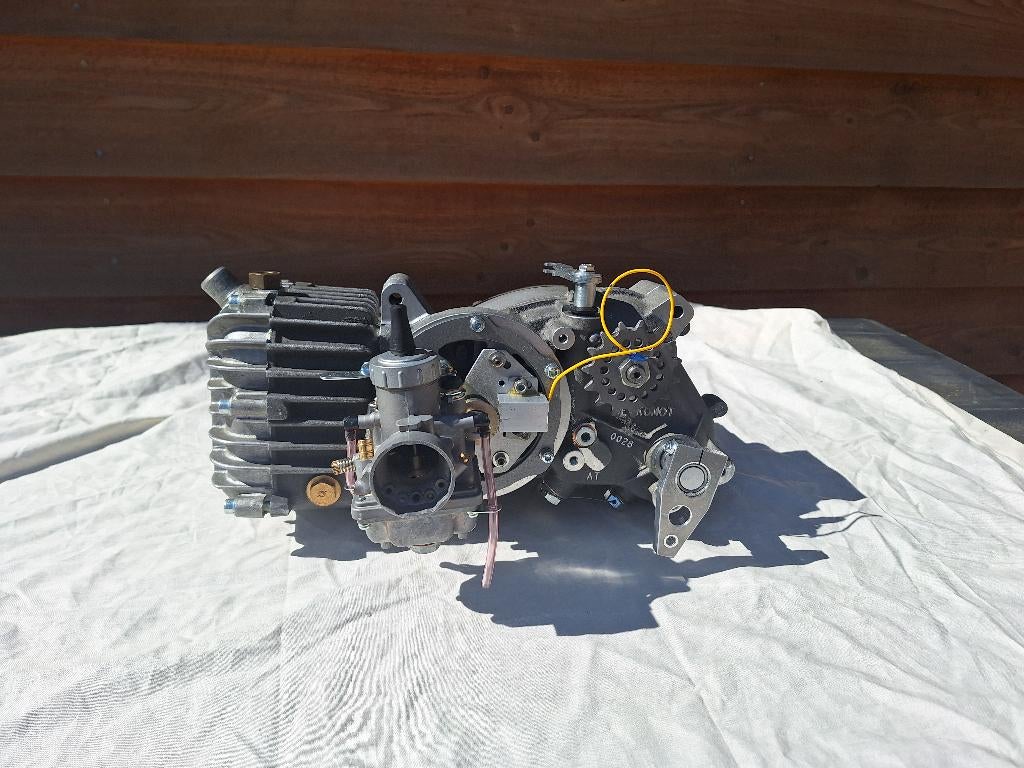 Kreidler van Veen Korte slag Motor, Ophalen, Nieuw, Blok