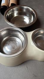 Gratis Voer bakken hond of kat gratis, Dieren en Toebehoren, Ophalen of Verzenden, Gebruikt