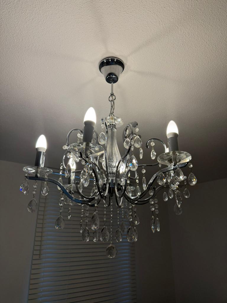 Kristal lampen, Ophalen of Verzenden, Zo goed als nieuw