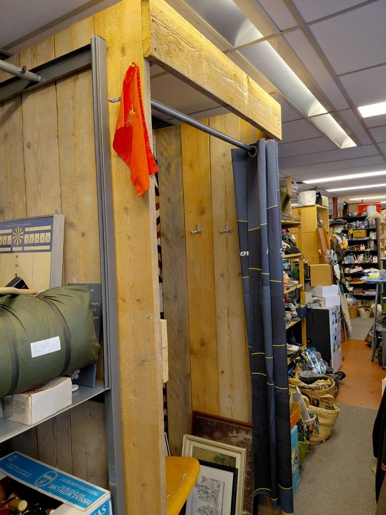 Pashok van steigerhout, Ophalen