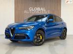 Alfa Romeo Stelvio 2.9 V6 AWD Quadrifoglio - 510 PK QV - MIS, Auto's, Automaat, Gebruikt, 510 pk, Blauw