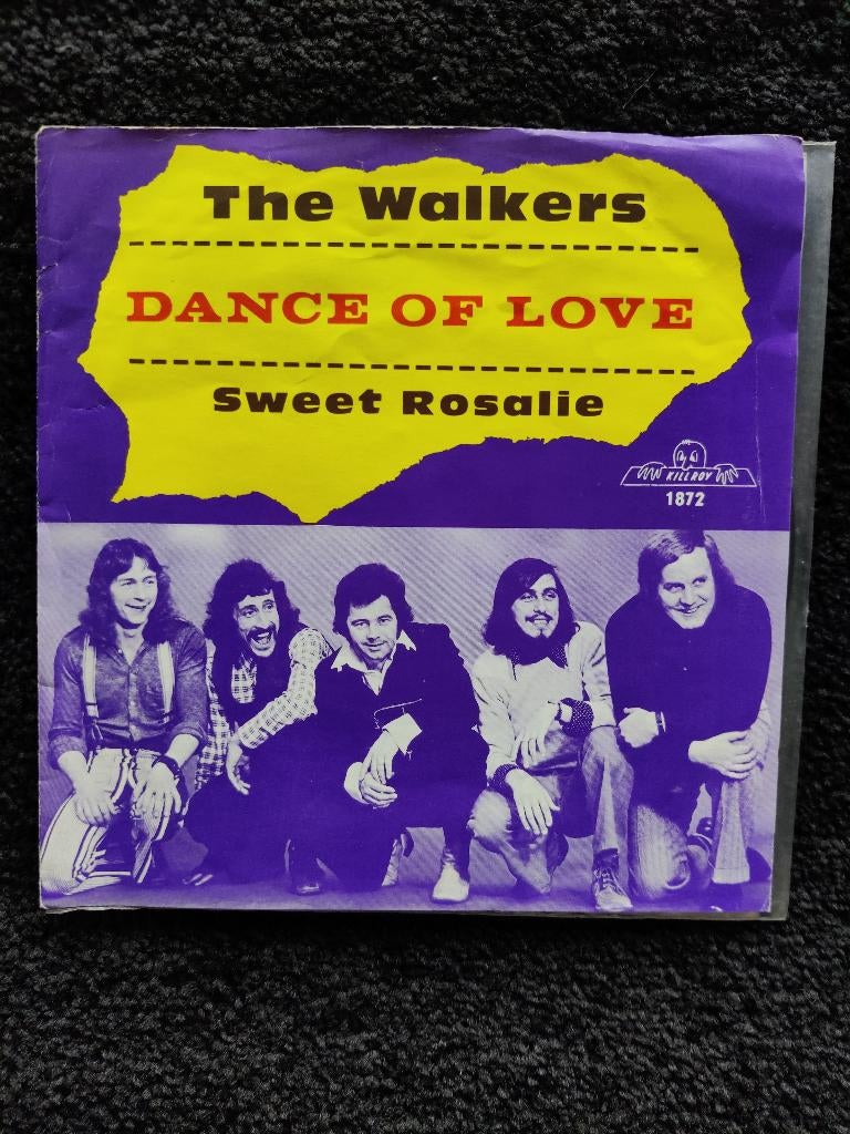 vinyl single the walkers, Ophalen of Verzenden, Gebruikt, Pop