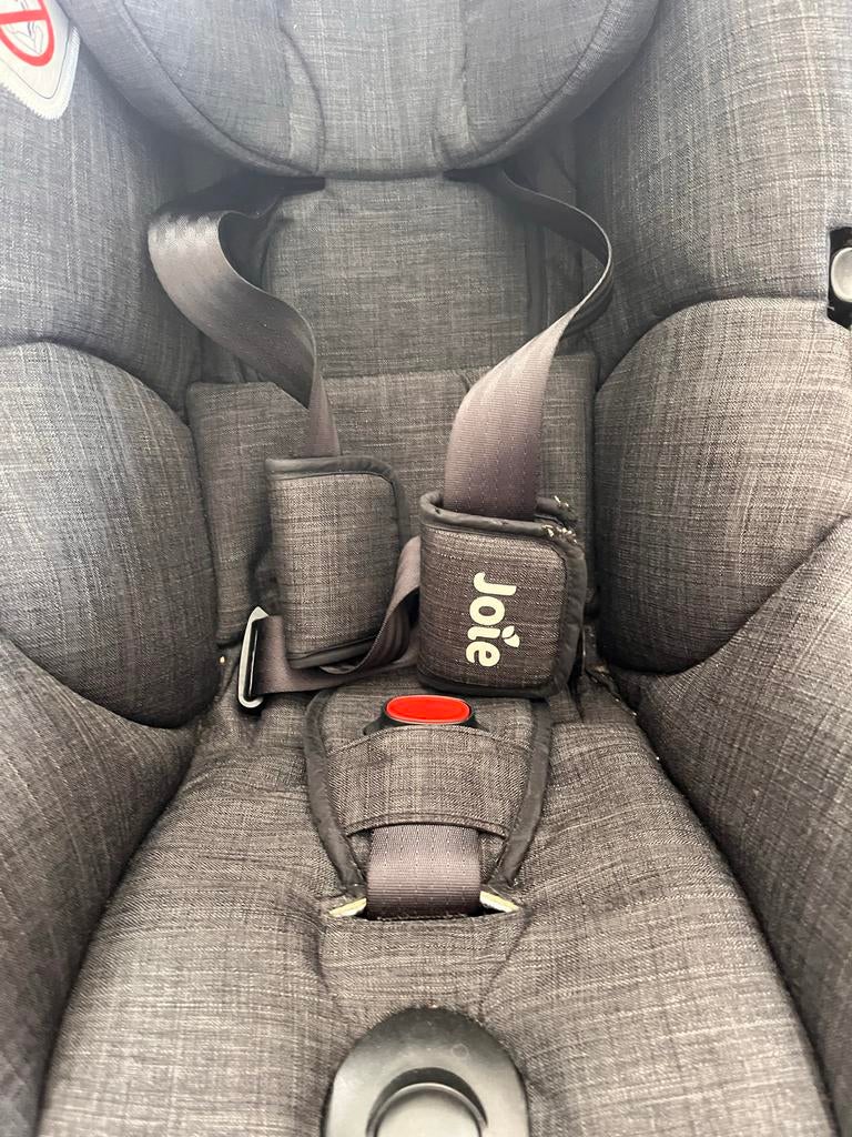 Maxicosi Joie I-gemm - Zo goed als nieuw met adapters, Ophalen of Verzenden, Zo goed als nieuw, Overige merken