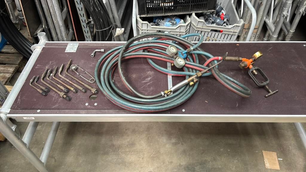 Autogeen lasset hardsoldeerset, Ophalen, Gebruikt, Overige typen