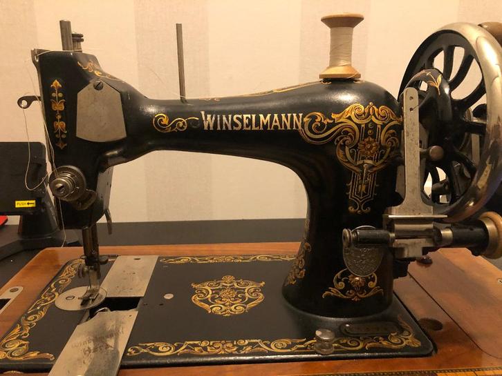 Antieke naaimachine, Antiek en Kunst, Antiek | Naaimachines, Ophalen