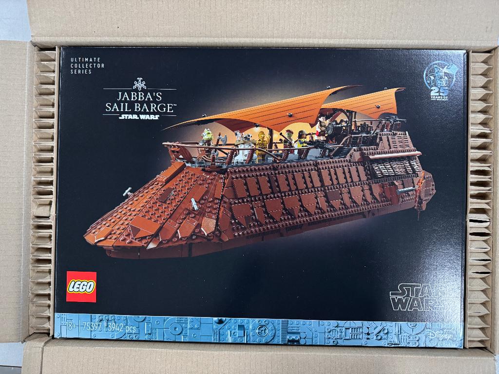Lego 75397 Star Wars Jabba's Barge nieuw, zonder minifiguren, Kinderen en Baby's, Speelgoed | Duplo en Lego, Ophalen of Verzenden