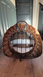 Kattenmand / reismand voor kat, Dieren en Toebehoren, Kattenmanden, Ophalen, Zo goed als nieuw, Riet