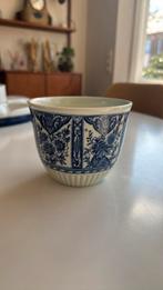 Delfts Blauwe Bloempot Petrus Regout Maastricht, Antiek en Kunst, Ophalen of Verzenden