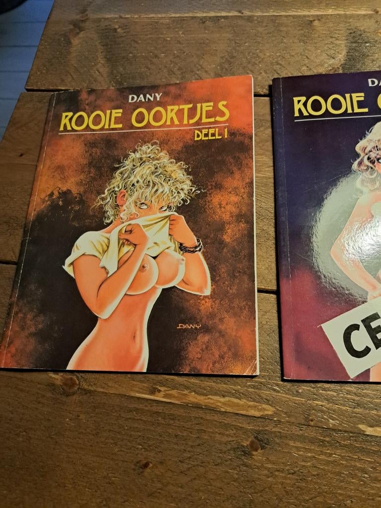 Rooie oortjes, Eén stripboek, Ophalen of Verzenden, Zo goed als nieuw